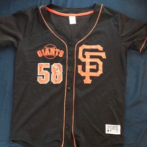 Victoria secret PINK/ SF GIANTS jersey